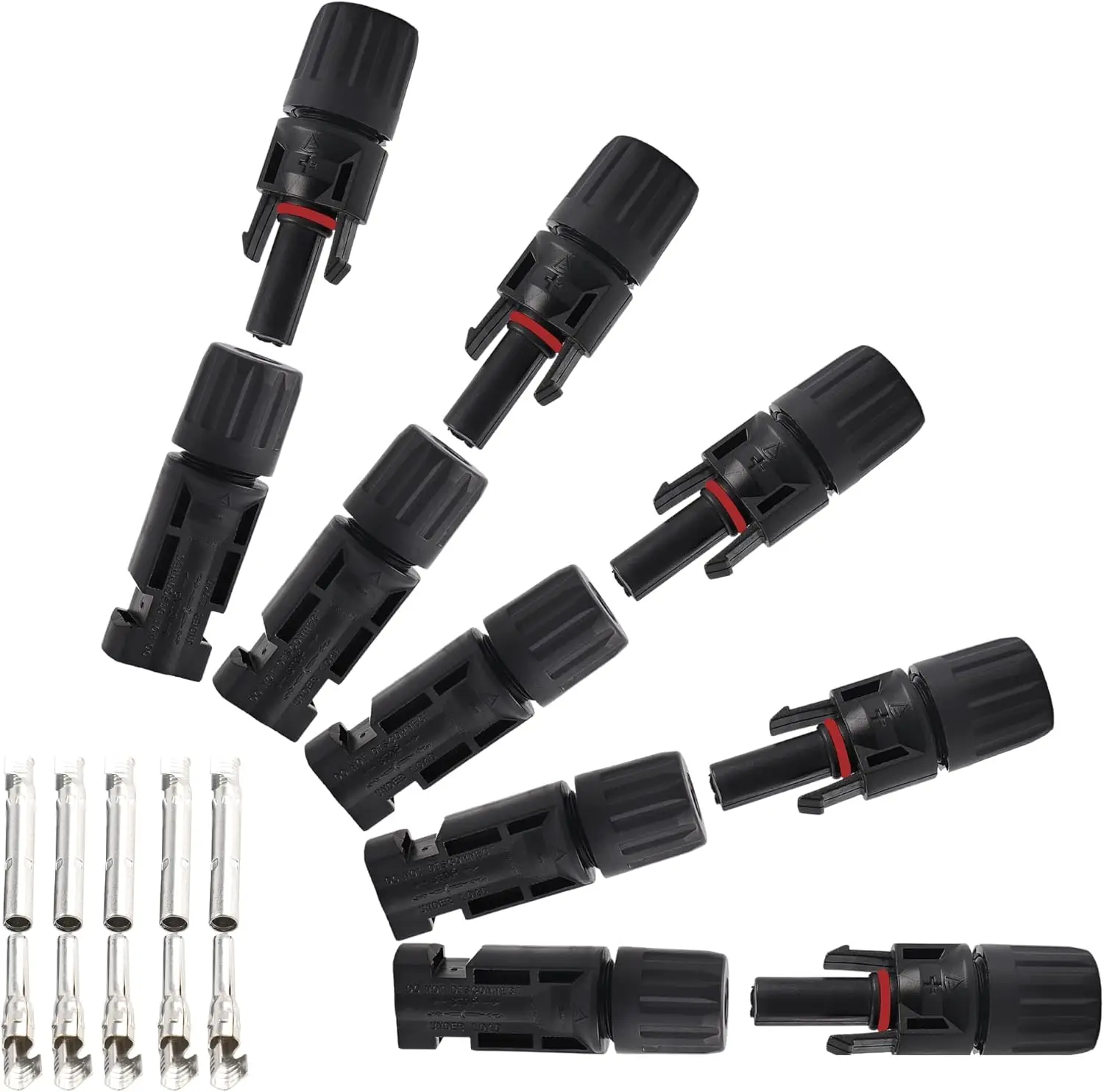 10PCS IP67 Waterproof Solar Connector Solar Panel Cable 5 Pairs PV Connectors Male/Female
10PCS IP67 Waterproof Solar Connector Solar Panel Cable 5 Pairs PV Connectors Male/Female