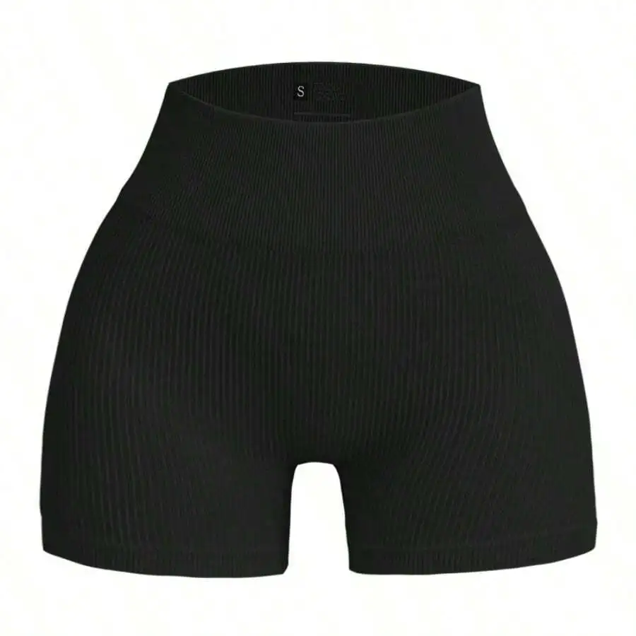 High Waist Ribbed Yoga Shorts For Women Quick Dry Sport Fitness Shorts
High Waist Ribbed Yoga Shorts For Women Quick Dry Sport Fitness Shorts