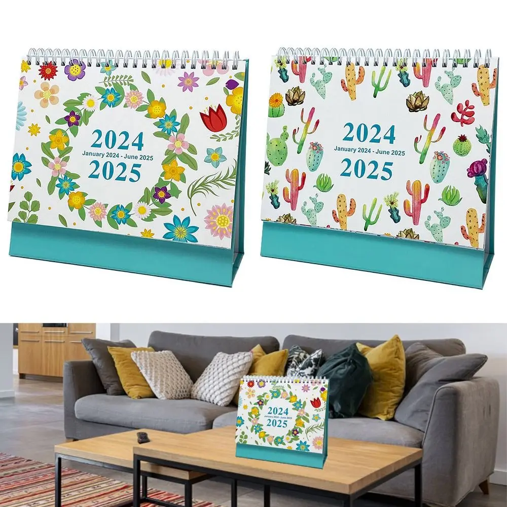 Daily Monthly Desk Calendar Portable Flower Cactus Pattern January 2024-June 2025 Schedule Agenda English 2024 Calendar Office
Daily Monthly Desk Calendar Portable Flower Cactus Pattern January 2024-June 2025 Schedule Agenda English 2024 Calendar Office