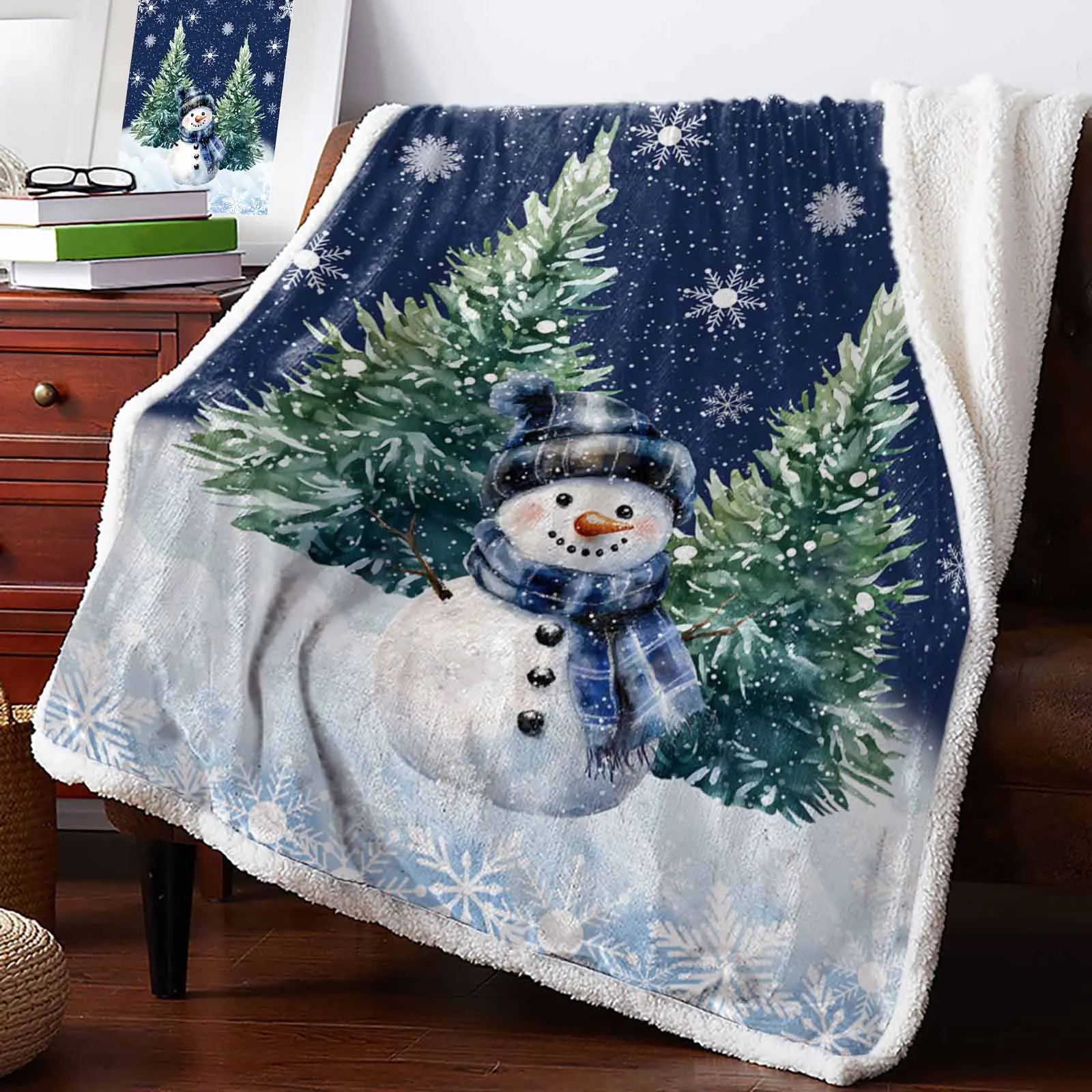 Christmas And Winter Snowman Cashmere Blanket Warm Winter Soft Throw Blankets For Beds Sofa Wool Blanket Bedspread
Christmas And Winter Snowman Cashmere Blanket Warm Winter Soft Throw Blankets For Beds Sofa Wool Blanket Bedspread