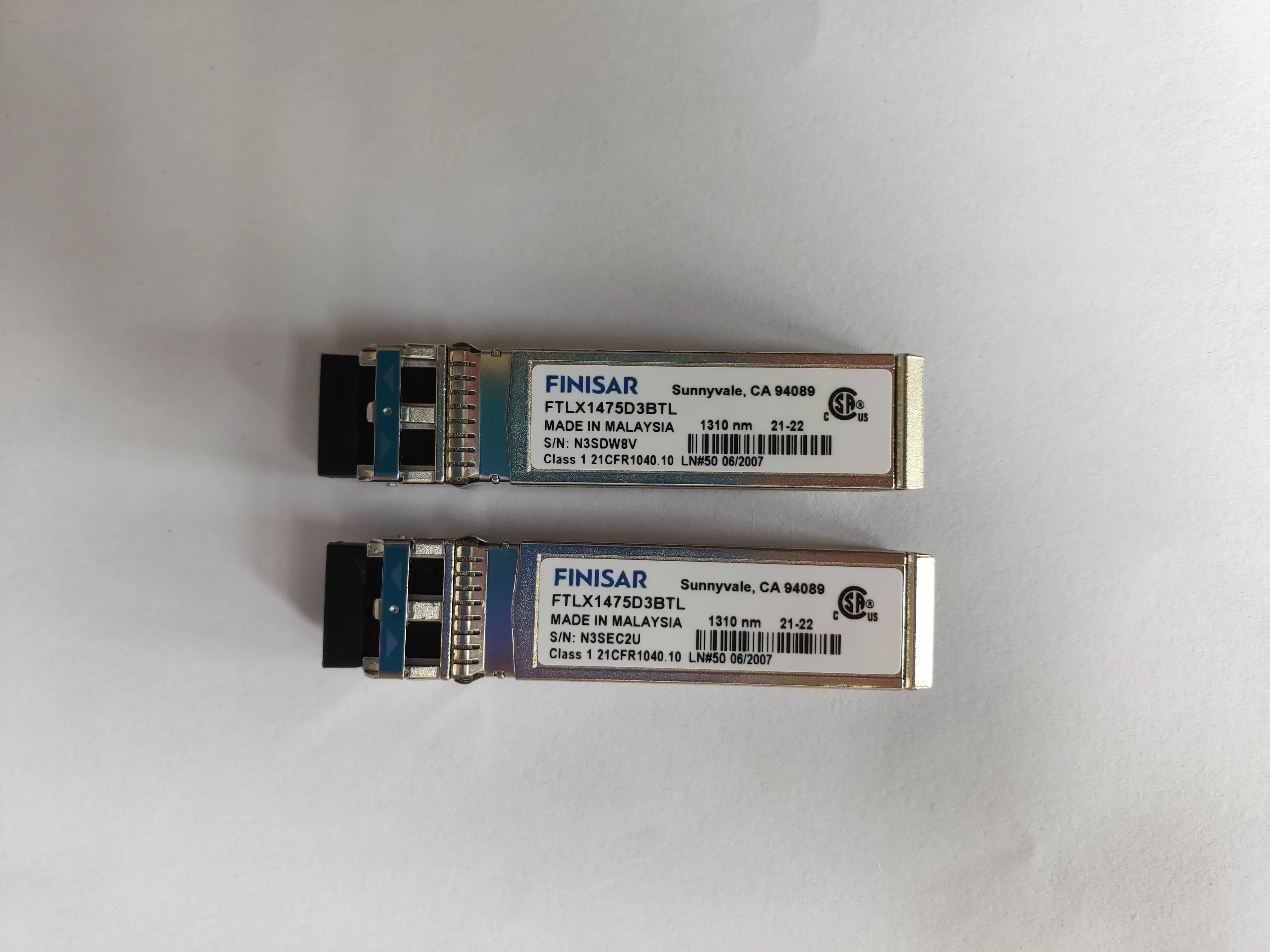 Finisar Sfp Optical Fiber 10GB/FTLX1475D3BTL/Lc-Lc 10G 1310nm 10km Single-Mode Optical Transceiver
Finisar Sfp Optical Fiber 10GB/FTLX1475D3BTL/Lc-Lc 10G 1310nm 10km Single-Mode Optical Transceiver