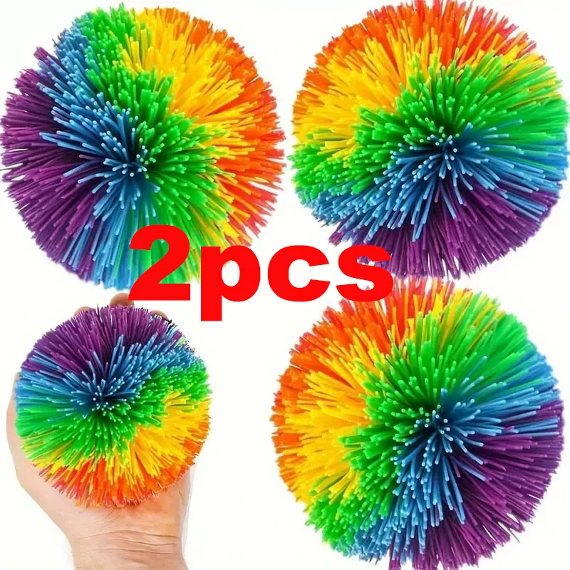Rainbow Stringy Balls Sensory Fidget Toys For Kids Party Favors Outdoor Fun Games Pelotas Saltarinas Niños Juguetes Divertidos
Rainbow Stringy Balls Sensory Fidget Toys For Kids Party Favors Outdoor Fun Games Pelotas Saltarinas Niños Juguetes Divertidos