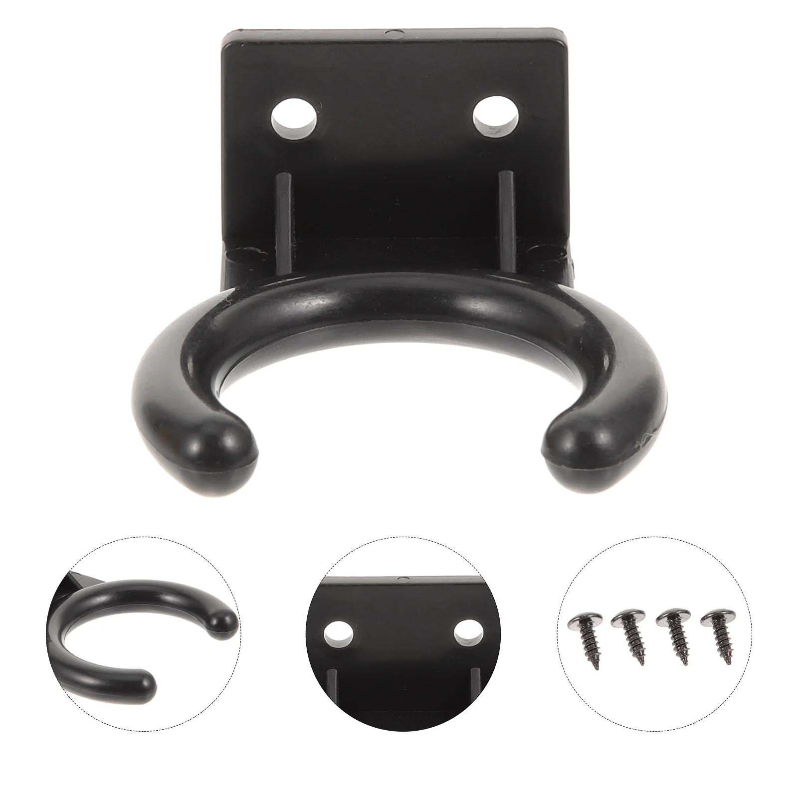 4 Pcs Microphone Hook Convenient Stand Accessories Storage Rack Wall Hanging Black Holder Supplies Hanger for Plastic
4 Pcs Microphone Hook Convenient Stand Accessories Storage Rack Wall Hanging Black Holder Supplies Hanger for Plastic
