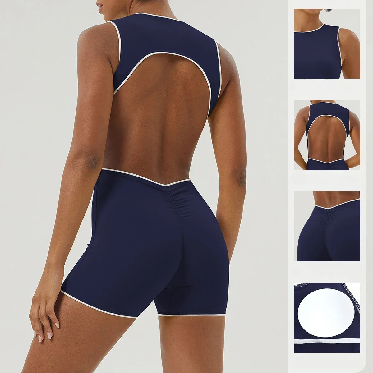 Seamless Yoga One-Piece Jumpsuits Sports Fitness Peach Hop-lifting High Elastic Tight Aerial Beauty Back Workout Gym Jumpsuits
Seamless Yoga One-Piece Jumpsuits Sports Fitness Peach Hop-lifting High Elastic Tight Aerial Beauty Back Workout Gym Jumpsuits