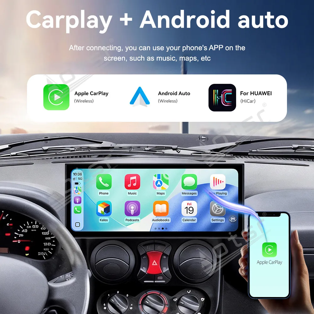Автомобильный мультимедийный плеер CarPlay 15.8'' Android 15 для Fiat Doblo 2002-2017: автомагнитола, GPS-навигация, HD-экран
Автомобильный мультимедийный плеер CarPlay 15.8'' Android 15 для Fiat Doblo 2002-2017: автомагнитола, GPS-навигация, HD-экран