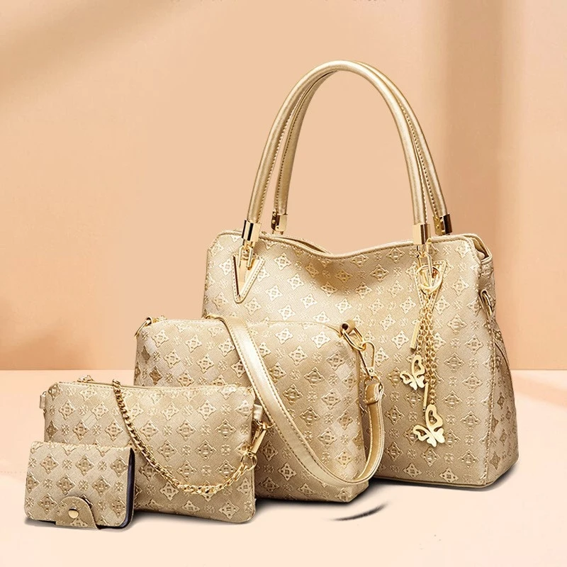 Women's Bag New2026European and American fashion shoulder bag set, tote bag, trendy crossbody bag
Women's Bag New2026European and American fashion shoulder bag set, tote bag, trendy crossbody bag