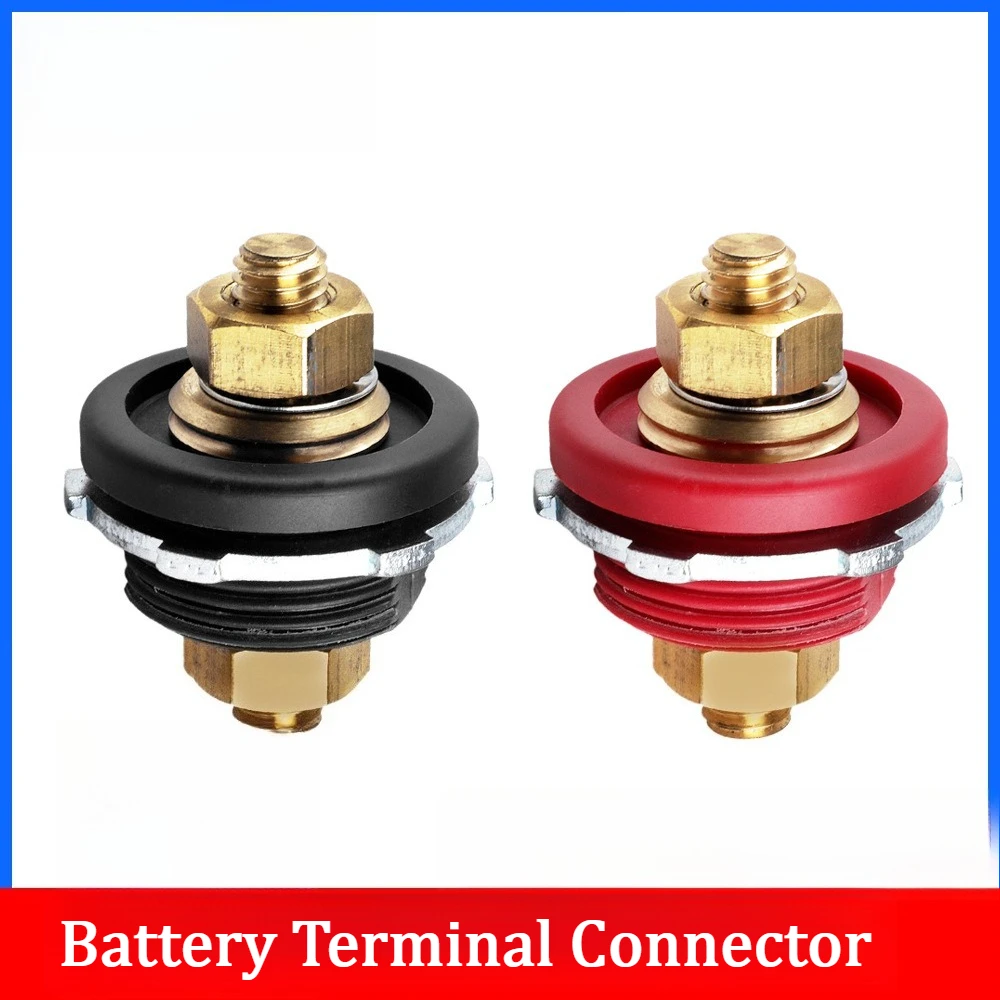 Car Universal Panel Battery Terminal Connector 3/8" Red & Black Terminal Posts 250A Battery Charging Posts
Car Universal Panel Battery Terminal Connector 3/8" Red & Black Terminal Posts 250A Battery Charging Posts