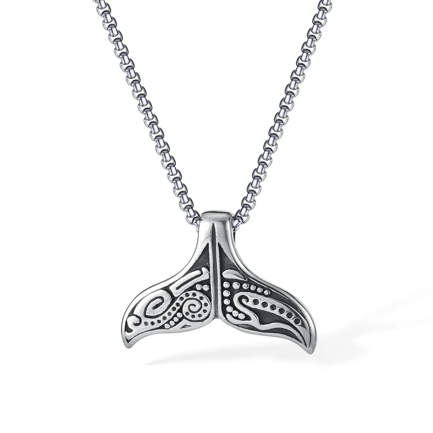 Men’s Viking Whale Tail Pendant Necklace – Stainless Steel Totem Design, Hip Hop Street Style Jewelry
Men’s Viking Whale Tail Pendant Necklace – Stainless Steel Totem Design, Hip Hop Street Style Jewelry