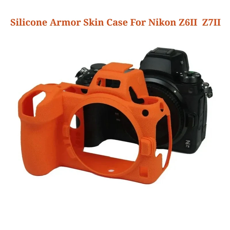New Silicone Armor Skin Case For Nikon Z6II Z7II Mirrorless Camera bag Protective Body Cover Skin
New Silicone Armor Skin Case For Nikon Z6II Z7II Mirrorless Camera bag Protective Body Cover Skin