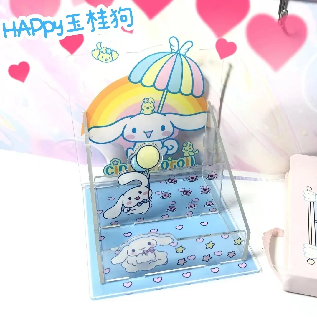Sanrio Kawaii My Melody Acrylic Storage Box Kuromi Cinnamoroll Anime Cartoon Lovely Ins Style Transparent Stationery Storage Box
Sanrio Kawaii My Melody Acrylic Storage Box Kuromi Cinnamoroll Anime Cartoon Lovely Ins Style Transparent Stationery Storage Box