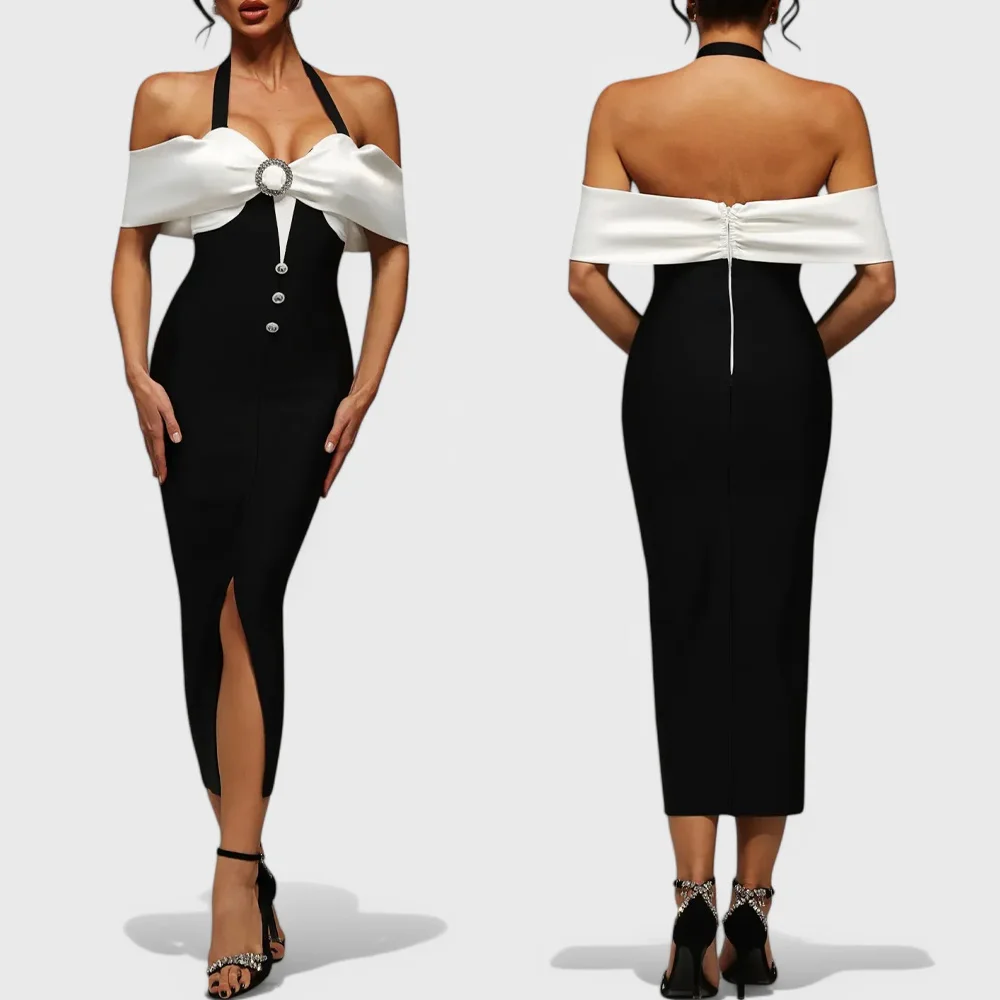Customized Off Shoulder Bandage Maxi Dress A-Line Evening Dresses Prom Gown Formal Exquisite High Quality Party Gowns for Women
Customized Off Shoulder Bandage Maxi Dress A-Line Evening Dresses Prom Gown Formal Exquisite High Quality Party Gowns for Women