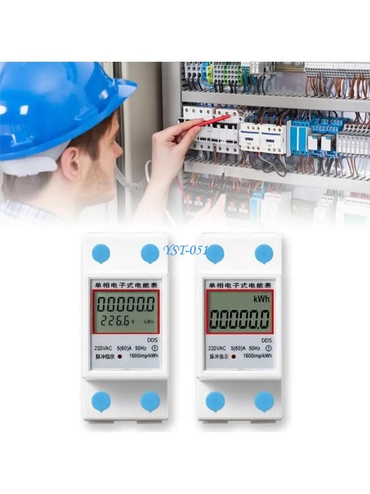 E15A Portable Single Phase Electricity Usage Monitors Electrical Power Consumption Watt Meter Amp Tester
E15A Portable Single Phase Electricity Usage Monitors Electrical Power Consumption Watt Meter Amp Tester