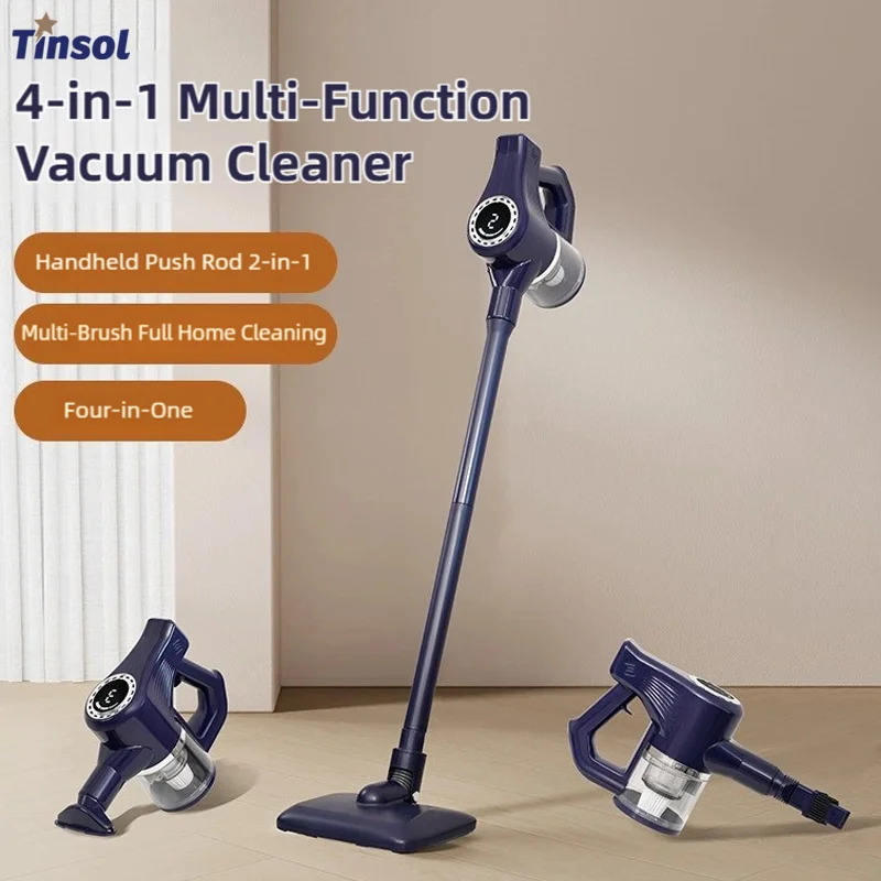 TINSOL 15000PA Wireless Vacuum Cleaner for Home Use, High Suction, Cordless Vacuum, Handheld Vacuum and Mop All-in-One
TINSOL 15000PA Wireless Vacuum Cleaner for Home Use, High Suction, Cordless Vacuum, Handheld Vacuum and Mop All-in-One