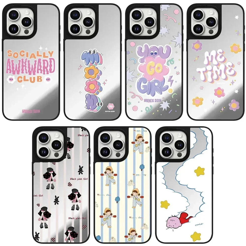 Cartoon Letters Graffiti Mirror Magnetic iPhone 11 12 13 14 15 Pro Max Protective Case
Cartoon Letters Graffiti Mirror Magnetic iPhone 11 12 13 14 15 Pro Max Protective Case