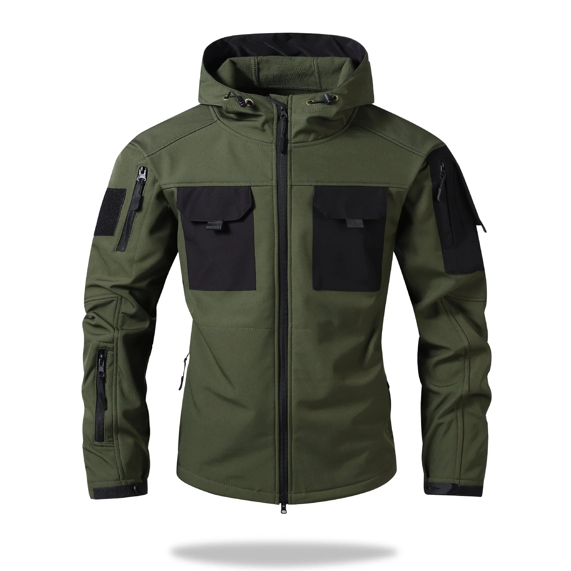 Мужская тактическая парка Softshell: водонепроницаемая, ветрозащитная, теплая, с функцией защиты от ударов, в американском стиле, для трансграничной торговли
Мужская тактическая парка Softshell: водонепроницаемая, ветрозащитная, теплая, с функцией защиты от ударов, в американском стиле, для трансграничной торговли