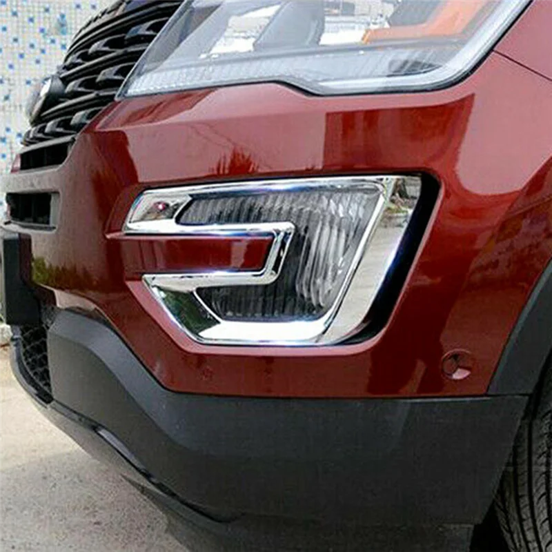A04E-2PCS Car Front Bumper Fog Lamp Cover Fog Light Trim Accessories Silver For Ford Explorer 2016 2017
A04E-2PCS Car Front Bumper Fog Lamp Cover Fog Light Trim Accessories Silver For Ford Explorer 2016 2017