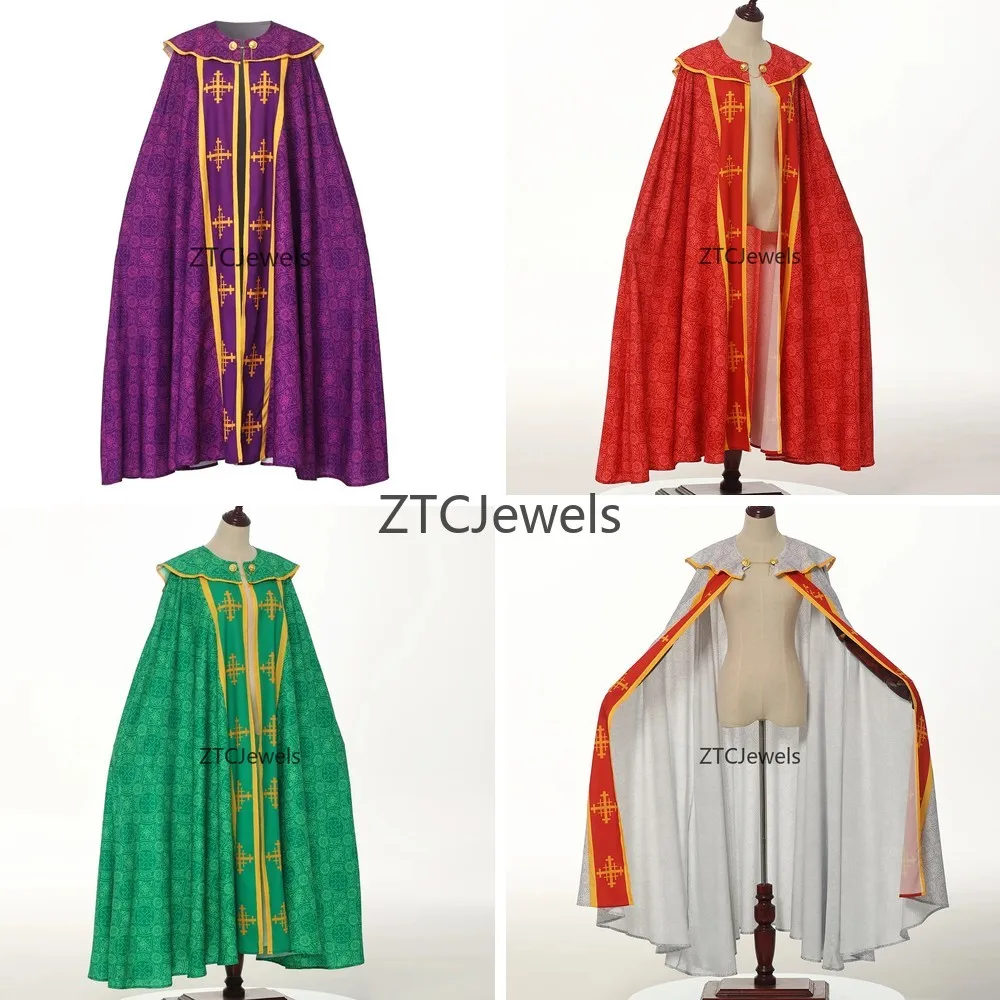 Medieval Priest Monk Cloak Cape Halloween Costume Mens Thobe Robe Cosplay Missionary Gown Retro Party
Medieval Priest Monk Cloak Cape Halloween Costume Mens Thobe Robe Cosplay Missionary Gown Retro Party