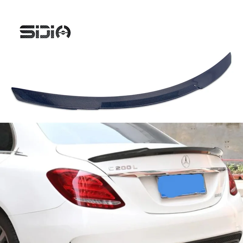 For Benz W205 4door 2014-2019 high quality Carbon Fiber Rear Roof Spoiler Wing Trunk Lip Boot Cover Car Styling 
For Benz W205 4door 2014-2019 high quality Carbon Fiber Rear Roof Spoiler Wing Trunk Lip Boot Cover Car Styling
