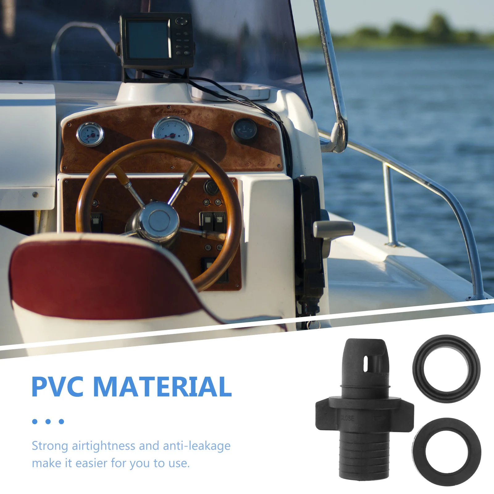 2Pcs PVC Inflatable Boat Air Connector Professional Leak-Resistant Valve for Kayak and Boat Easy to Use Portable Size
2Pcs PVC Inflatable Boat Air Connector Professional Leak-Resistant Valve for Kayak and Boat Easy to Use Portable Size