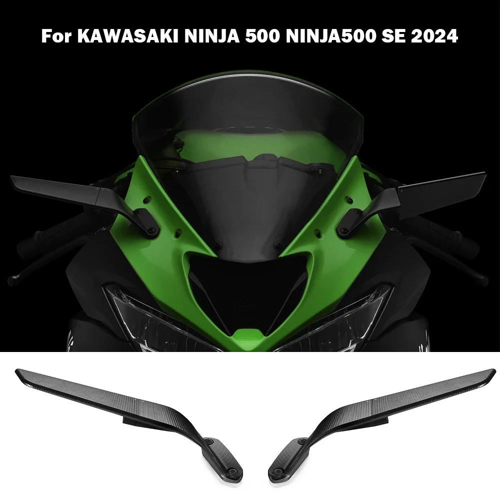 For Motorcycle Accessories KAWASAKI NINJA 500 NINJA500 SE 2024 Rearview Mirrors Adjustable Rear View Mirror ninja500
For Motorcycle Accessories KAWASAKI NINJA 500 NINJA500 SE 2024 Rearview Mirrors Adjustable Rear View Mirror ninja500