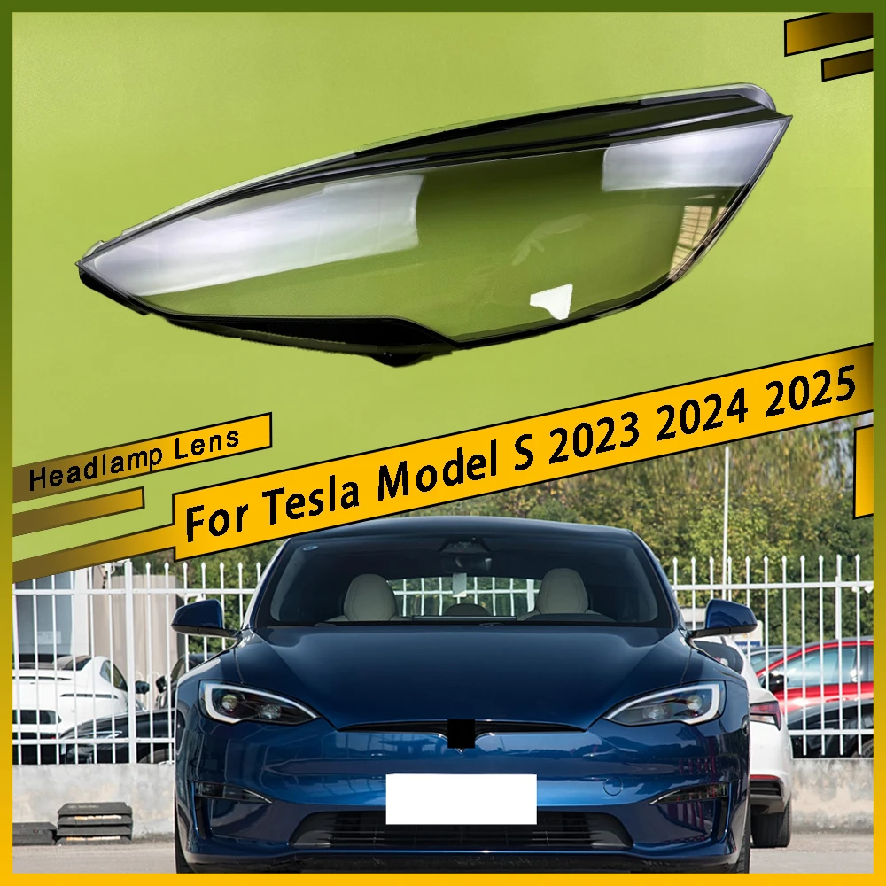 Car Headlight Lens Shell Headlamp Cover Plexiglass Lamp Shade Transparent Lampshade Housing For Tesla Model S 2023 2024 2025
Car Headlight Lens Shell Headlamp Cover Plexiglass Lamp Shade Transparent Lampshade Housing For Tesla Model S 2023 2024 2025