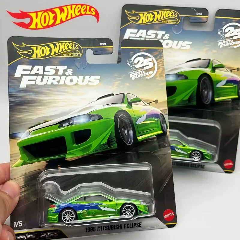Hot Wheels Fast & Furious 25th Anniversary Diecast Vehicle Model Set 1:64 Scale Classic Cars - Mitsubishi Mercedes Mustang
Hot Wheels Fast & Furious 25th Anniversary Diecast Vehicle Model Set 1:64 Scale Classic Cars - Mitsubishi Mercedes Mustang