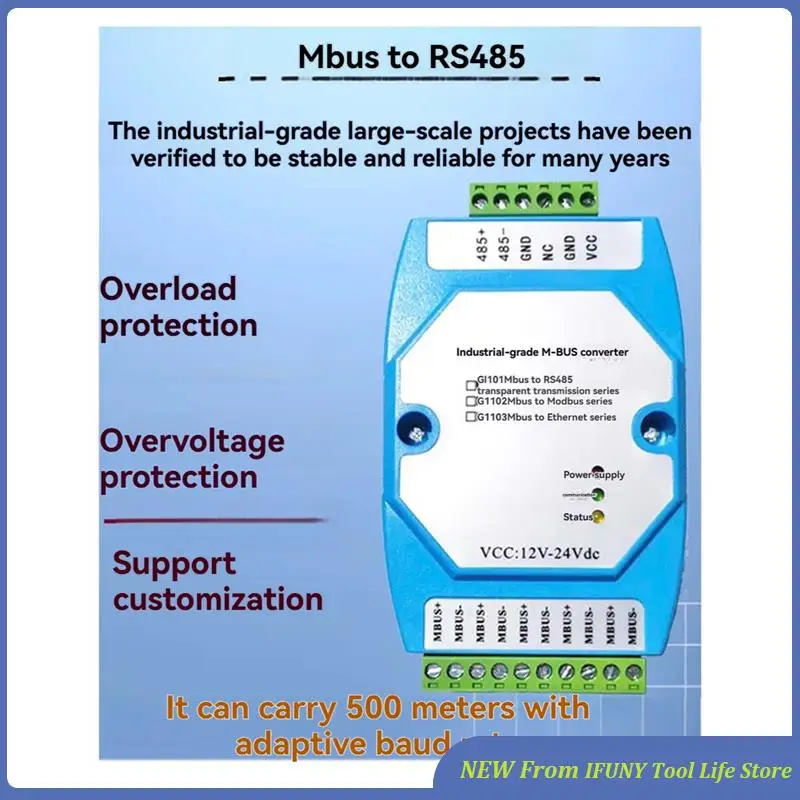 Mbus To Ethernet Converter Modbus-TCP/MODBUS-RTU 500M Range Industrial Networking Solution New
Mbus To Ethernet Converter Modbus-TCP/MODBUS-RTU 500M Range Industrial Networking Solution New