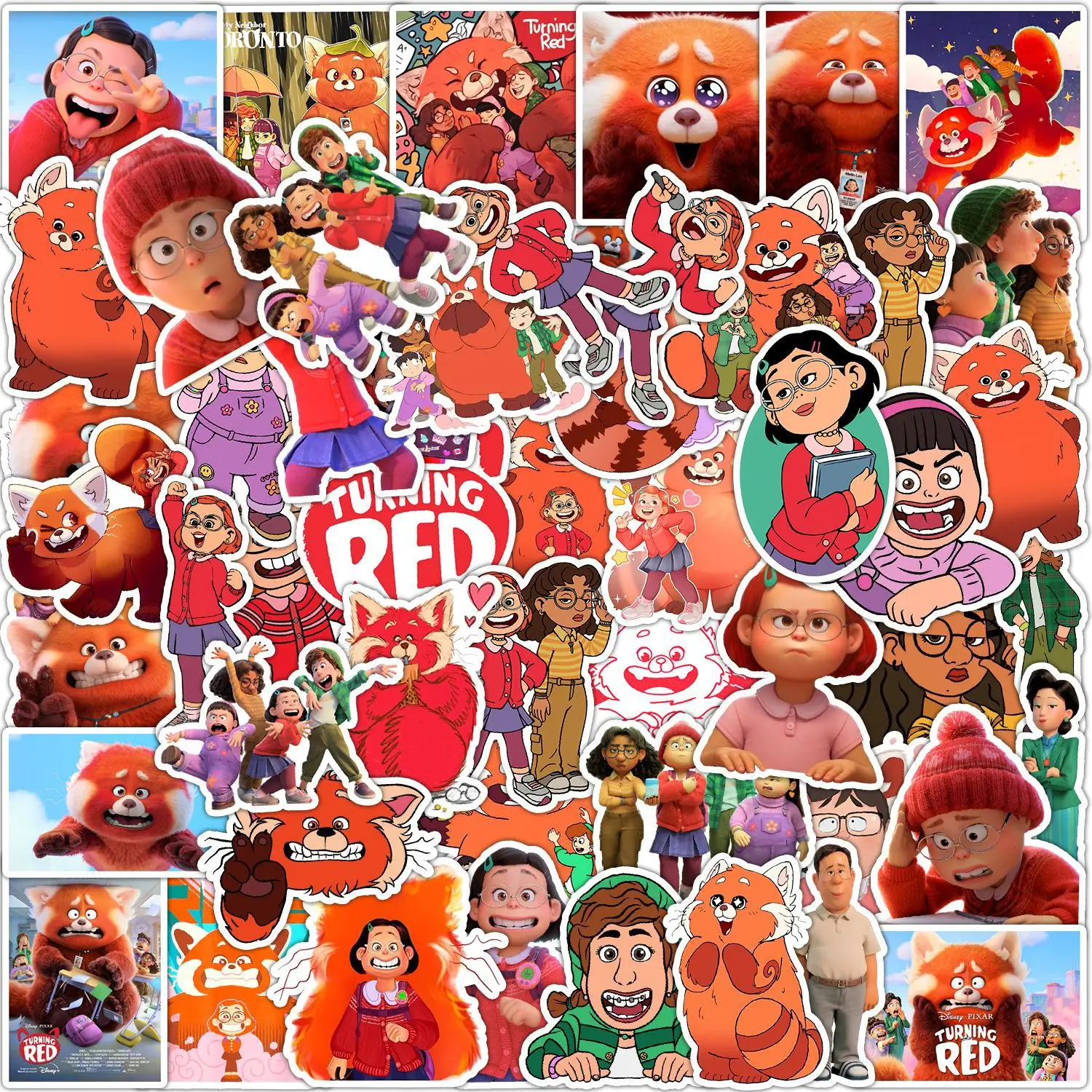 50pcs Turning Red Stickers Cartoon Red Panda Decals For Phone Laptop Diy Water Bottle Thermos Luggage Notebook Helmet Scrapbook
50pcs Turning Red Stickers Cartoon Red Panda Decals For Phone Laptop Diy Water Bottle Thermos Luggage Notebook Helmet Scrapbook