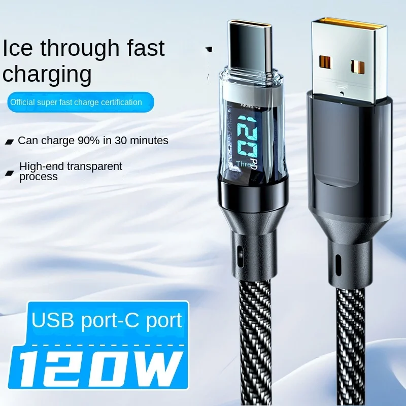 Cable de charge ultra rapide pour Xiaomi, Huawei, Samsung, chargeur USB C, SnapLED, affichage numerique, donnees, 1m, 2m,
Cable de charge ultra rapide pour Xiaomi, Huawei, Samsung, chargeur USB C, SnapLED, affichage numerique, donnees, 1m, 2m,