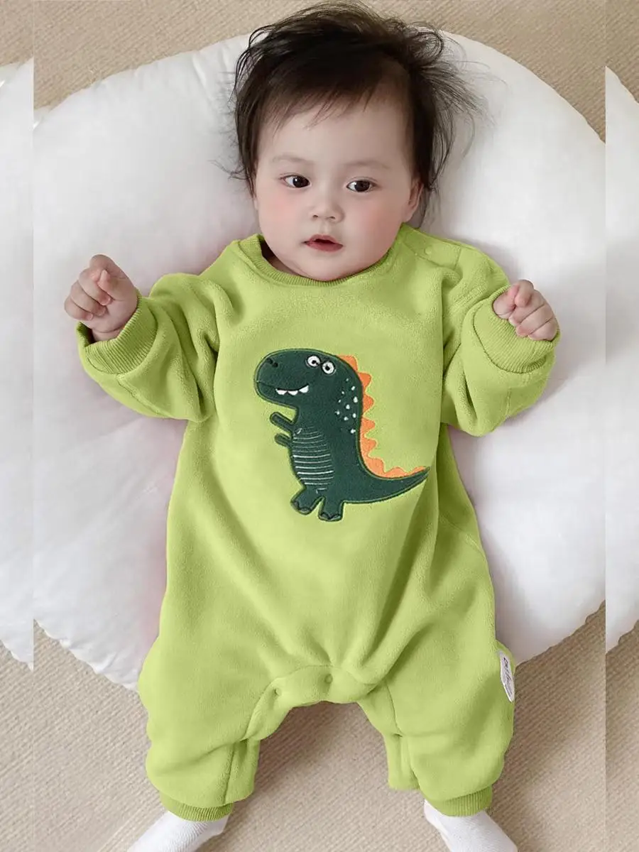 2024 Autumn Winter Baby Boys Rompers Cotton Plus Velvet Thick Warm Infant Boys Bodysuit Cartoon Pullover Toddler Boys Outfits
2024 Autumn Winter Baby Boys Rompers Cotton Plus Velvet Thick Warm Infant Boys Bodysuit Cartoon Pullover Toddler Boys Outfits