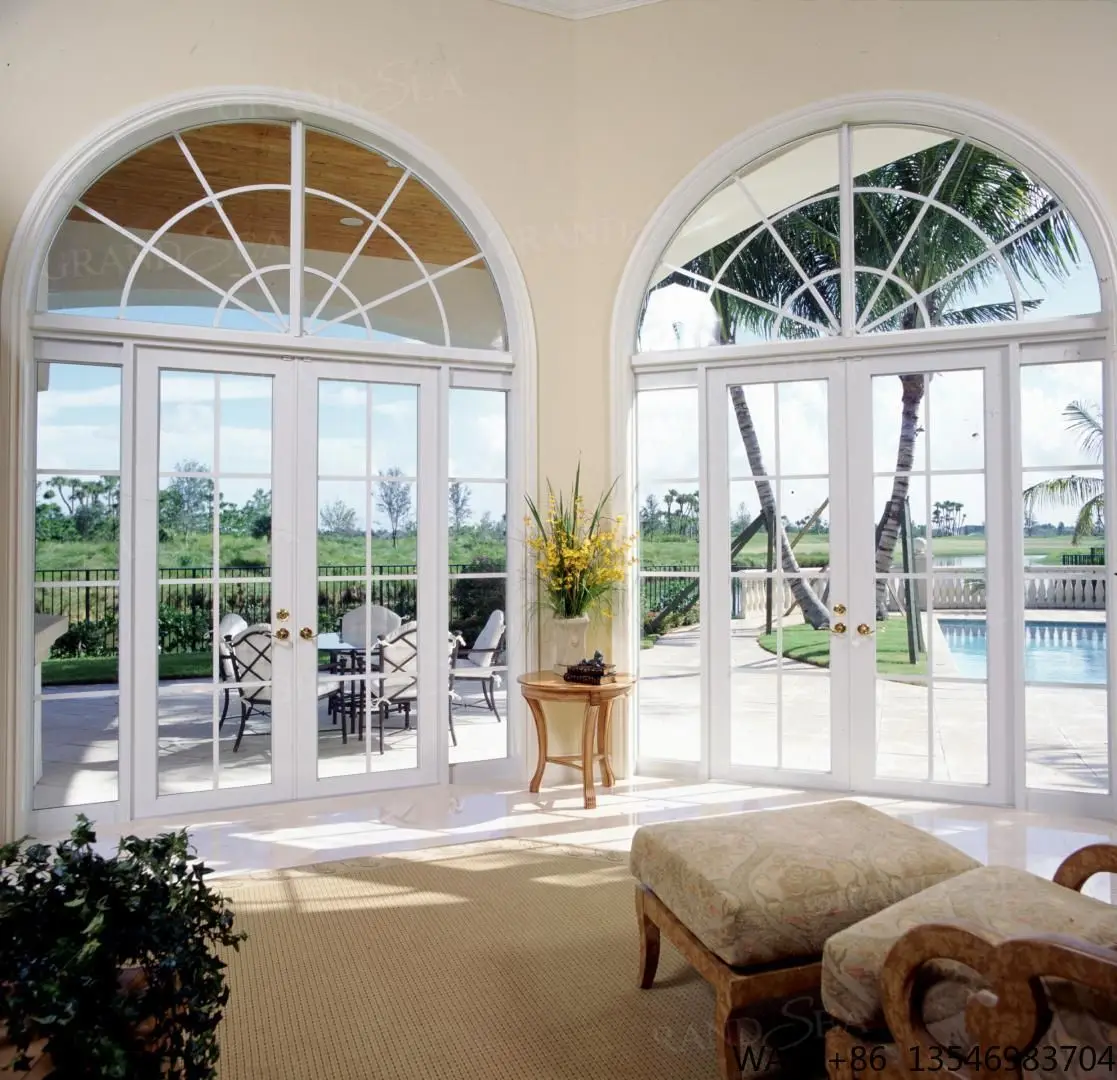 American Custom Large Size Frame Household Swing Door White Fancy Panel Frame Tempered Glass Swing Door
American Custom Large Size Frame Household Swing Door White Fancy Panel Frame Tempered Glass Swing Door