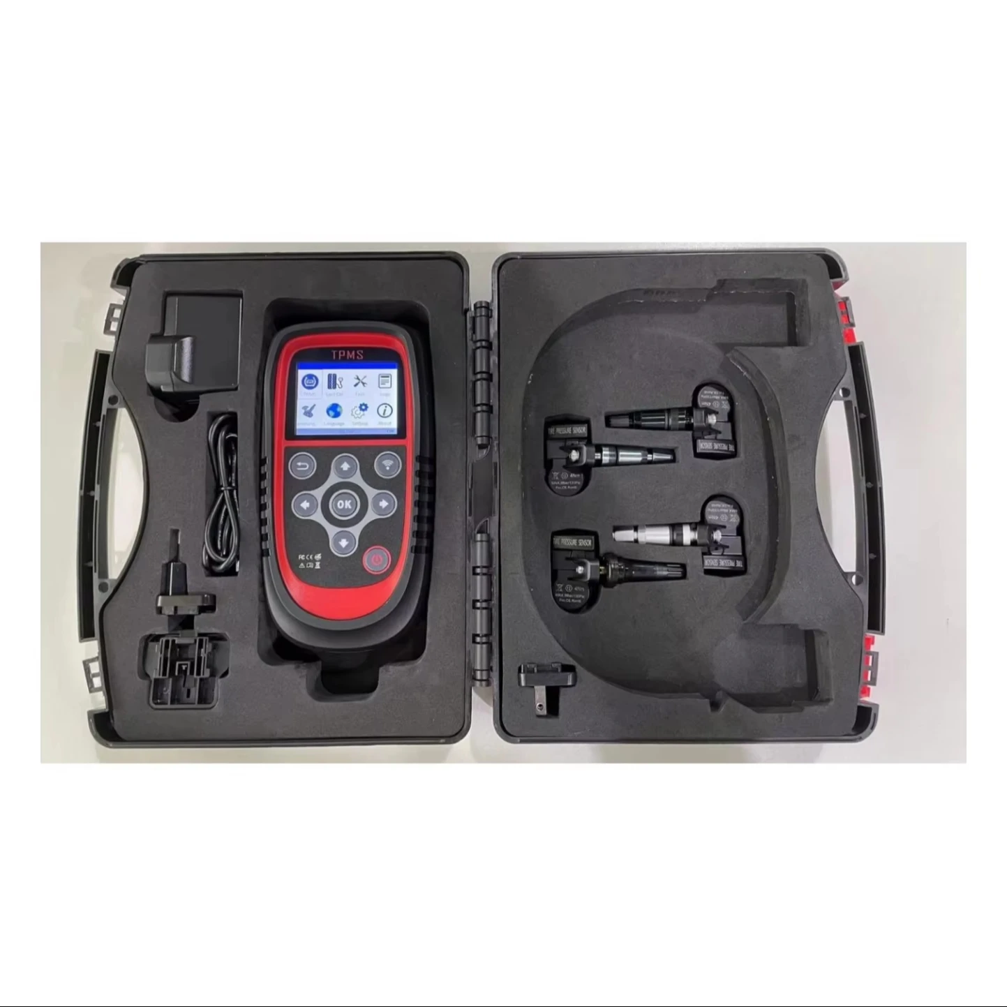 Сканер для диагностики системы контроля давления в шинах QQr TPMS
Сканер для диагностики системы контроля давления в шинах QQr TPMS