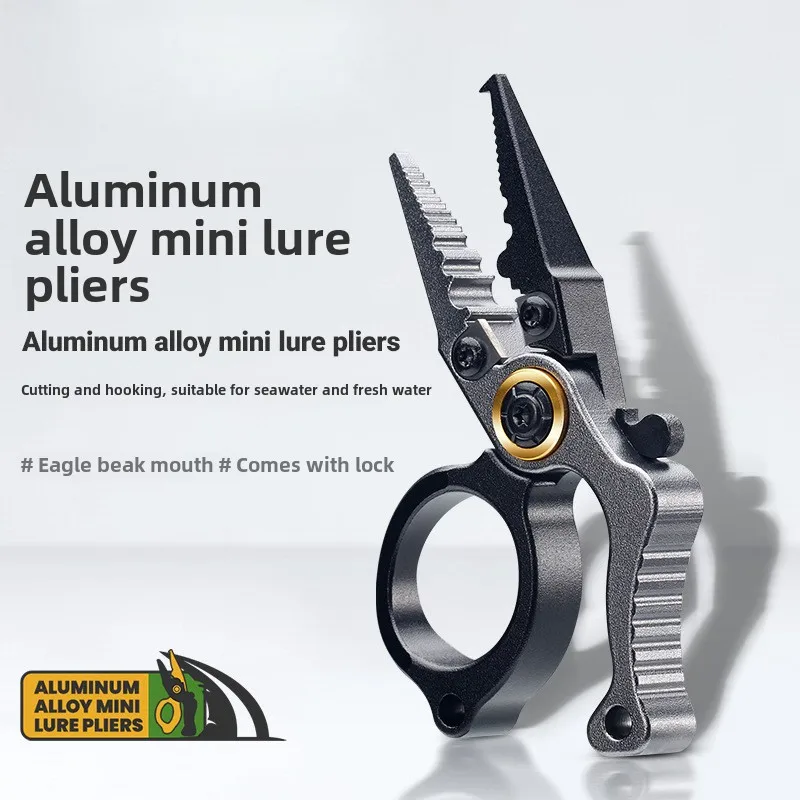 Aluminum Mini Lure Rod Clipper Quick Release Fish Clamp with Ring Cutter & Line Trimmer Durable Anti-Rust Design
Aluminum Mini Lure Rod Clipper Quick Release Fish Clamp with Ring Cutter & Line Trimmer Durable Anti-Rust Design