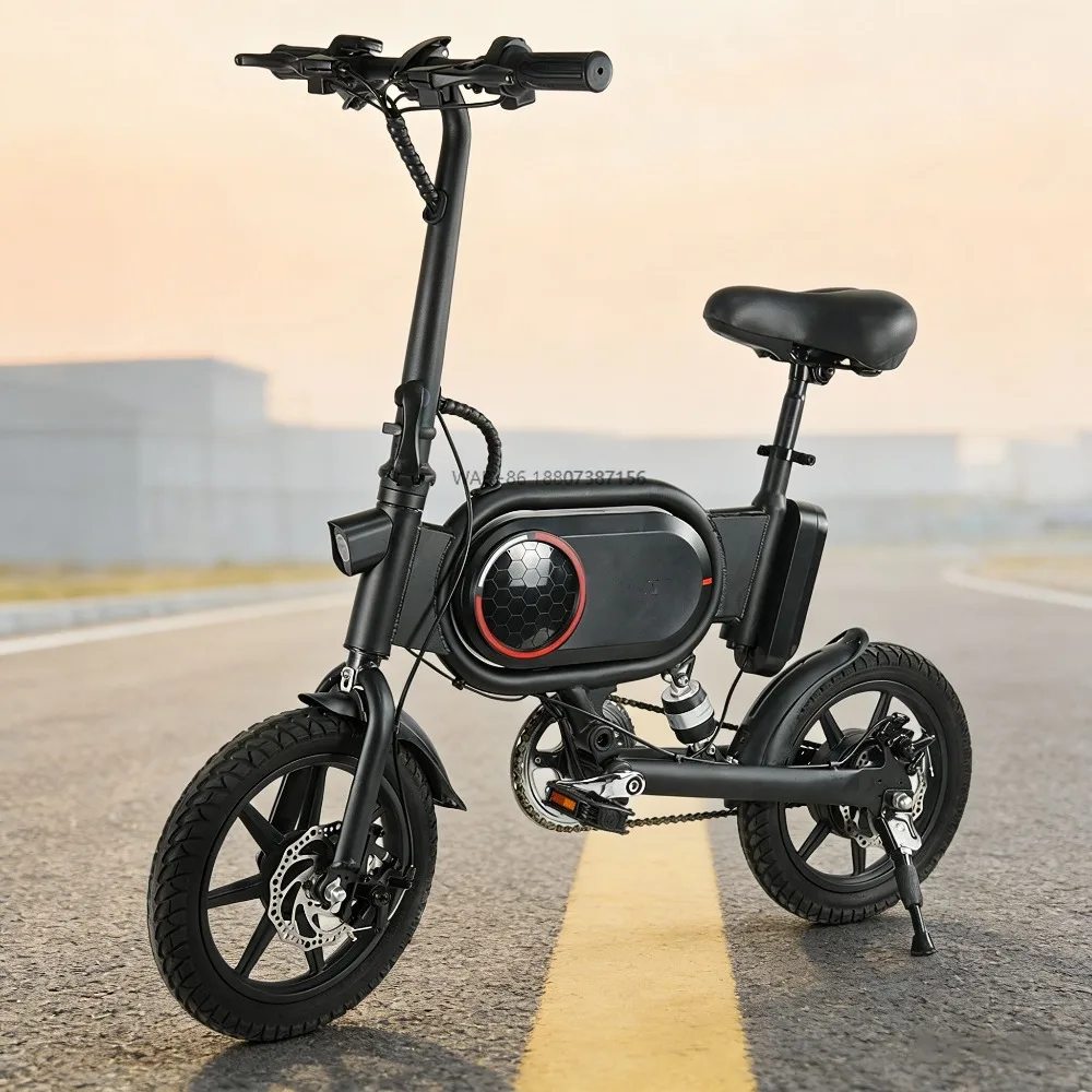 Directly Shipped From US Warehouses Stylish 350-Watt Motor Folding Electric Bicycle for Urban Commuting
Directly Shipped From US Warehouses Stylish 350-Watt Motor Folding Electric Bicycle for Urban Commuting