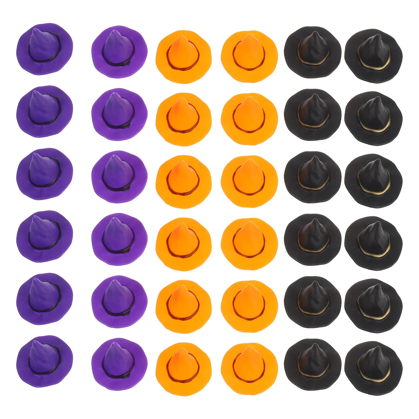 36Pcs Miniature Witch Hats Tiny Halloween Decor Small Wizard Hat for Crafts DIY Decoration Hat Assorted Color
36Pcs Miniature Witch Hats Tiny Halloween Decor Small Wizard Hat for Crafts DIY Decoration Hat Assorted Color