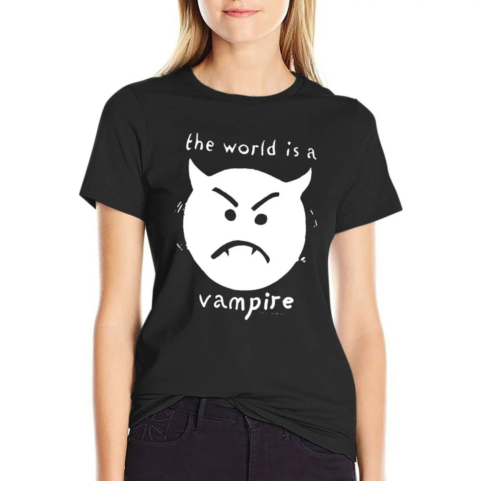 Rare Smashing Pumpkins The World Is A Vampire T-Shirt blacks funny Female clothing Women clothes
Rare Smashing Pumpkins The World Is A Vampire T-Shirt blacks funny Female clothing Women clothes