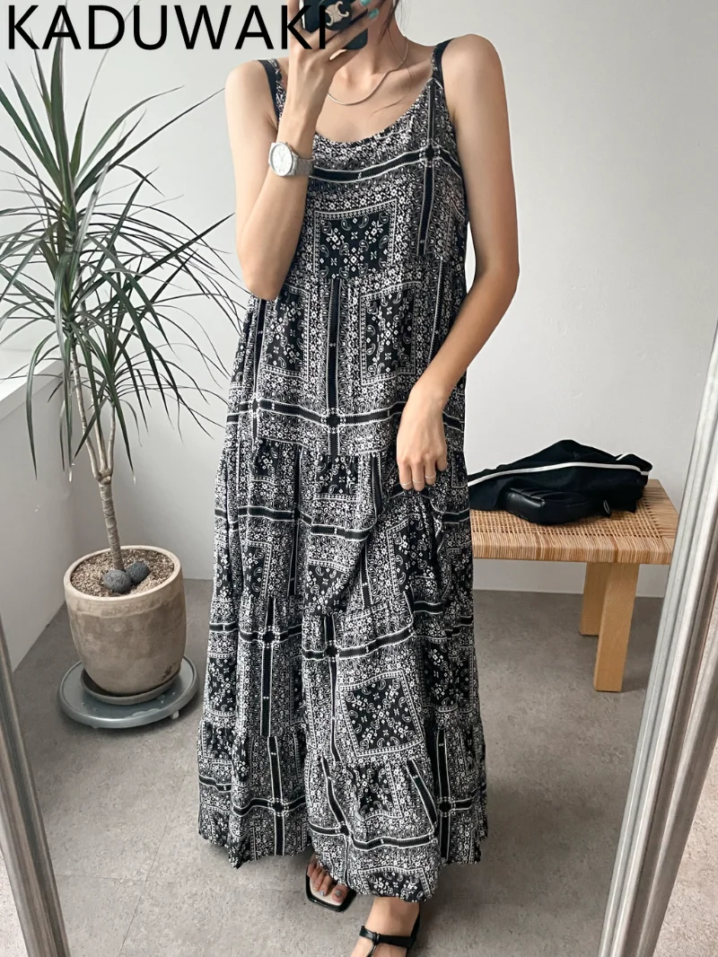 Sleeveless Strap Cotton Linen Vintage Floral Dresses for Women Casual Loose Long Summer Dress Elegant Clothes 2024 Sundress
Sleeveless Strap Cotton Linen Vintage Floral Dresses for Women Casual Loose Long Summer Dress Elegant Clothes 2024 Sundress