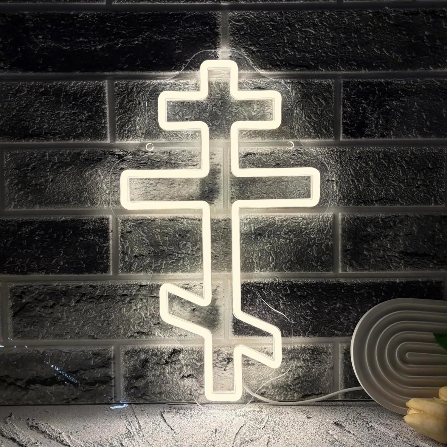 Eastern Orthodox Cross Neon Sign Christian Faith Neon Light LED Dimmable Jesus for Religious Prayer Room Bedroom Sainthood Decor
Eastern Orthodox Cross Neon Sign Christian Faith Neon Light LED Dimmable Jesus for Religious Prayer Room Bedroom Sainthood Decor