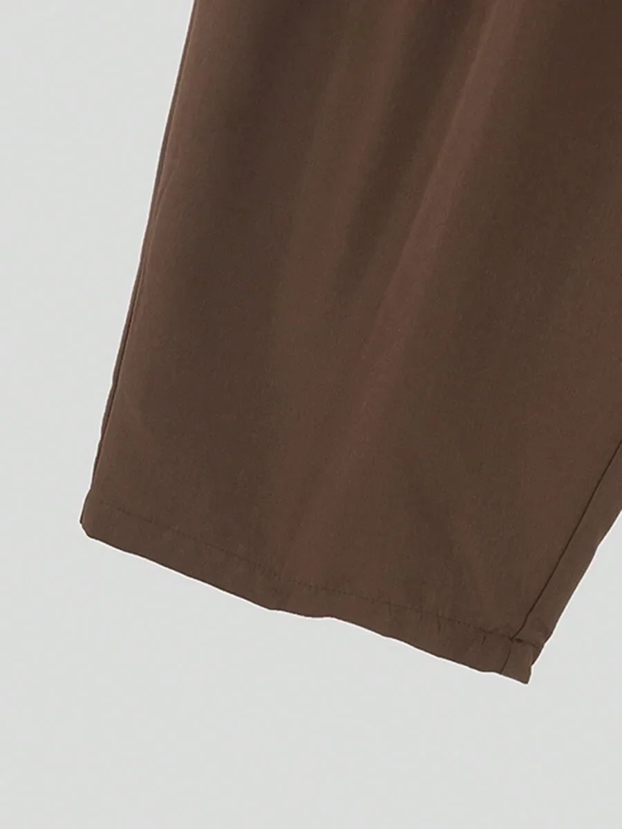 Mens High Waist Pleated Chino Pants Casual Solid Long Trousers
Mens High Waist Pleated Chino Pants Casual Solid Long Trousers