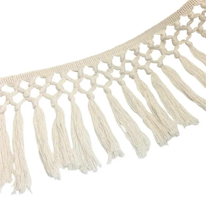 20 Yards 14Cm Wide Tassel Trim Boho Macrame Tassel Ribbon Sewing Accessories DIY Crafts Home Decoration
20 Yards 14Cm Wide Tassel Trim Boho Macrame Tassel Ribbon Sewing Accessories DIY Crafts Home Decoration