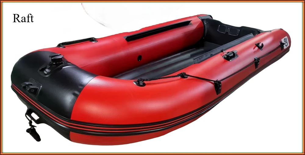 3.3M 5-Person High Speed Inflatable Sport Vessel 0.9mm PVC Air Floor For Fishing River Drifting Outdoor Recreation
3.3M 5-Person High Speed Inflatable Sport Vessel 0.9mm PVC Air Floor For Fishing River Drifting Outdoor Recreation