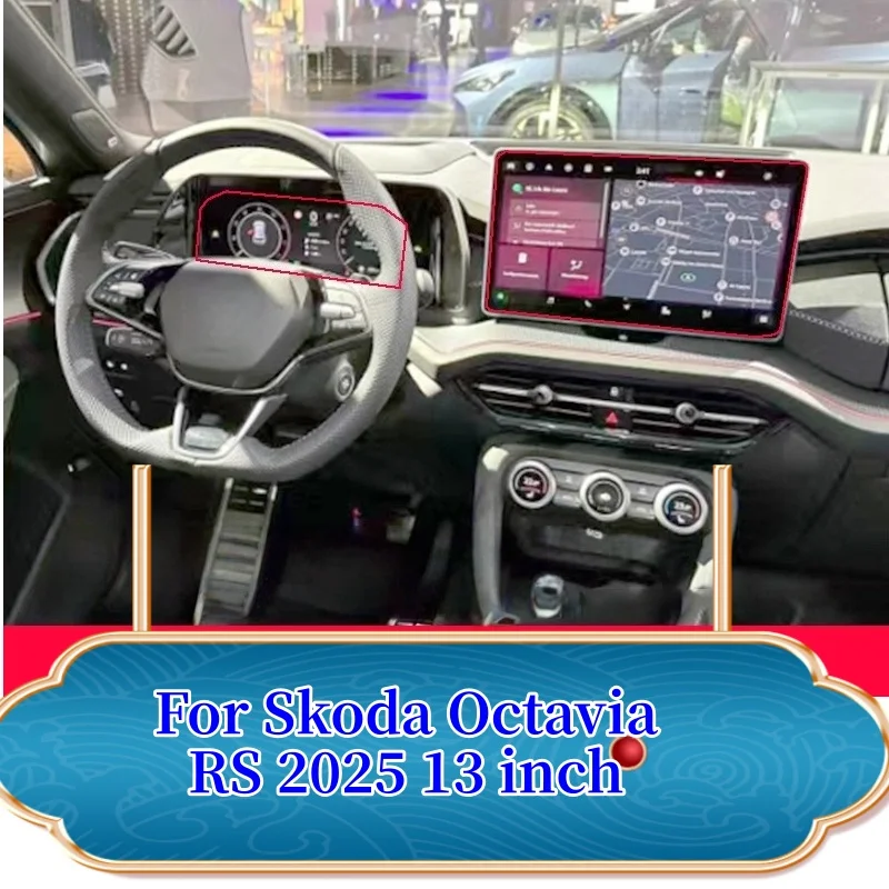 For Skoda Octavia RS 2025 13 Inch Dashboard Navigation Membrane Car GPS Display Tempered Glass Screen Protective Film
For Skoda Octavia RS 2025 13 Inch Dashboard Navigation Membrane Car GPS Display Tempered Glass Screen Protective Film
