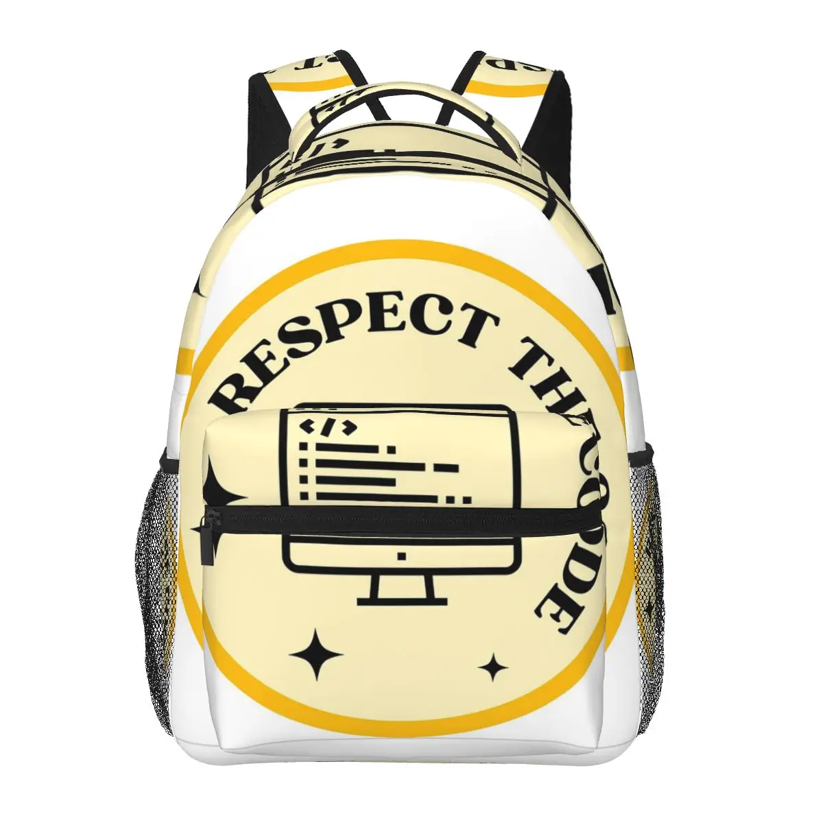 Respect The Code FTC Design FRC Design Backpack Daypack Large Capacity Children BookBag School Bag Shoulder Bags for Men Women
Respect The Code FTC Design FRC Design Backpack Daypack Large Capacity Children BookBag School Bag Shoulder Bags for Men Women
