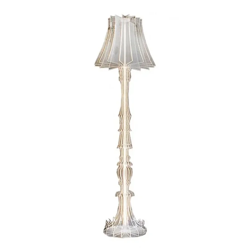 Nordic acrylic floor lamp post-modern minimalist art hotel model room decorative atmosphere designer living room lamp
Nordic acrylic floor lamp post-modern minimalist art hotel model room decorative atmosphere designer living room lamp