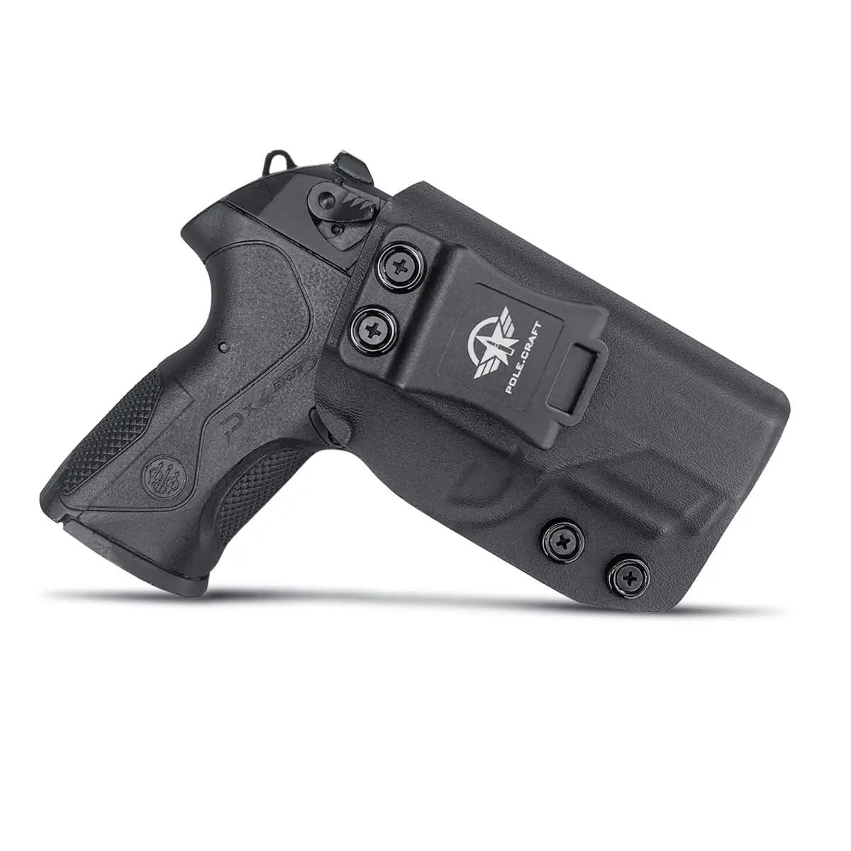 POLE.CRAFT Beretta PX4 Storm Compact Holster IWB Kydex for Beretta PX4 Storm Compact Holster - Inside Waistband Concealed Carry
POLE.CRAFT Beretta PX4 Storm Compact Holster IWB Kydex for Beretta PX4 Storm Compact Holster - Inside Waistband Concealed Carry