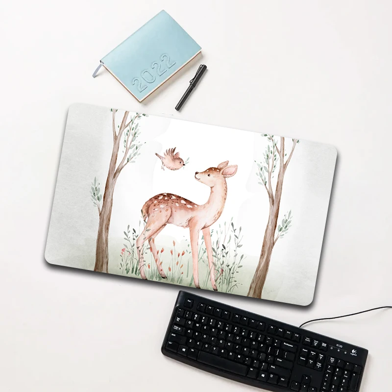 Watercolor Deer Mouse Pad Large Non-slip Waterproof Desk Mat for Computer Laptop
Watercolor Deer Mouse Pad Large Non-slip Waterproof Desk Mat for Computer Laptop