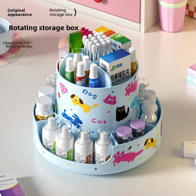 Dopamine Design 360° ° Вращающийся органайзер для макияжа, красочная вращающаяся коробка для хранения косметики со съемными слоями, забавный органайзер для туалетного столика
Dopamine Design 360° ° Вращающийся органайзер для макияжа, красочная вращающаяся коробка для хранения косметики со съемными слоями, забавный органайзер для туалетного столика