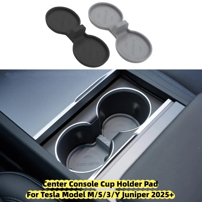 Для Tesla Model M/S/3/Y Juniper 2025+ Нескользящий ограничительный коврик для напитков, внутренняя центральная консоль, подстаканник, коврик, автомобильный аксессуар
Для Tesla Model M/S/3/Y Juniper 2025+ Нескользящий ограничительный коврик для напитков, внутренняя центральная консоль, подстаканник, коврик, автомобильный аксессуар