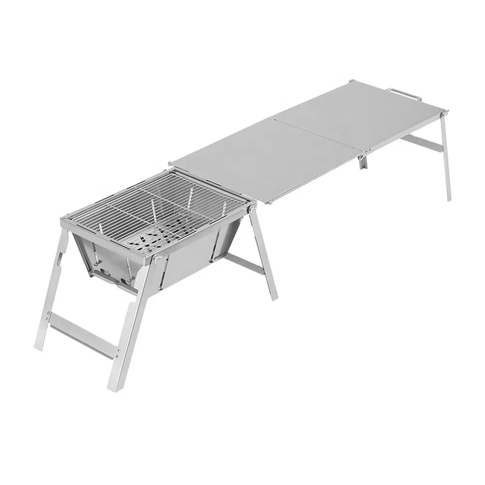Outdoor Portable Stainless Steel Folding BBQ Stove Household Bbq Grill Table Charcoal Camping Set Barbecue Table Grill
Outdoor Portable Stainless Steel Folding BBQ Stove Household Bbq Grill Table Charcoal Camping Set Barbecue Table Grill