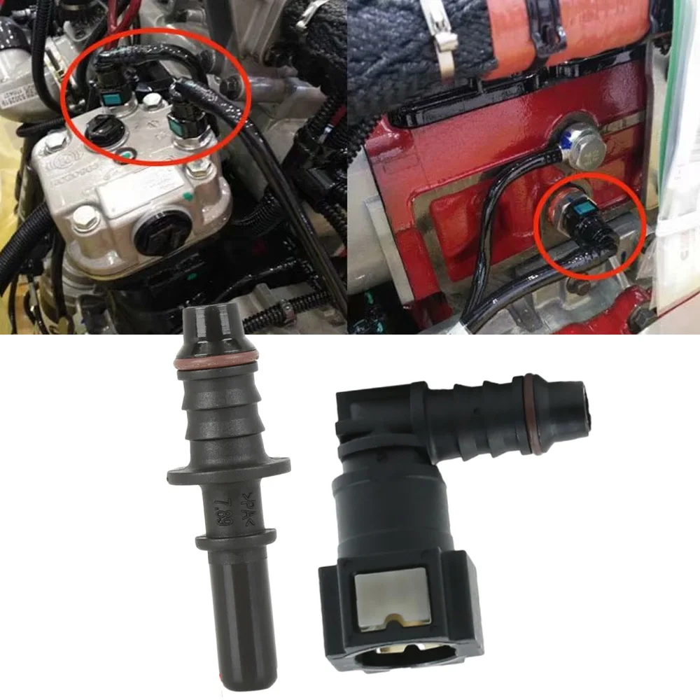 SAE 7.89-ID8 Fuel Line Coupler Hose Quick Release Connector Kit For 3/8 (9.5mm) ID Rubber Hose or 5/16 (8mm) ID Nylon Hose
SAE 7.89-ID8 Fuel Line Coupler Hose Quick Release Connector Kit For 3/8 (9.5mm) ID Rubber Hose or 5/16 (8mm) ID Nylon Hose